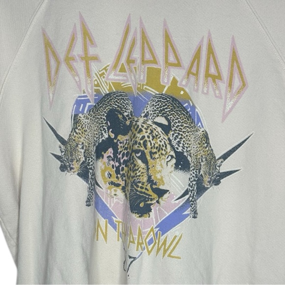 DAYDREAMER Graphic Def Leppard Sweatshirt XS - Picture 4 of 9